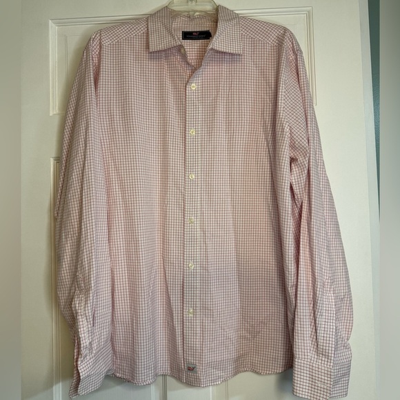 Vineyard Vines Other - Vineyard Vines by Shep & Ian Men’s Pink Plaid Button Down